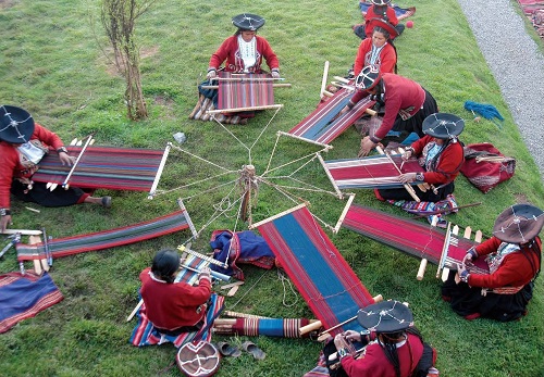 Weaving in the Peruvian Highlands